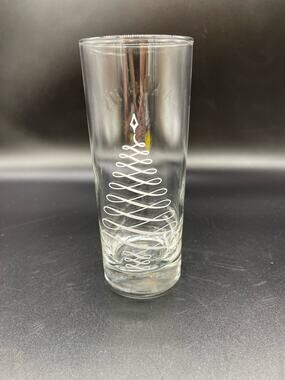 Jack Daniels Christmas Tree Whiskey Cocktail Glass 6"